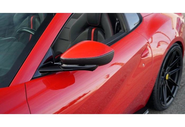 Novitec Carbon Mirror Covers for Ferrari 812 - [The Exotic Hub]