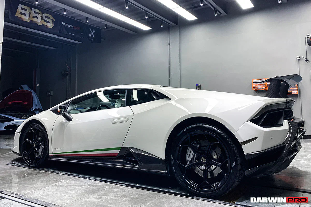 2015-2020 Lamborghini Huracan LP610/LP580 EVO Style Side Skirts - [The Exotic Hub]