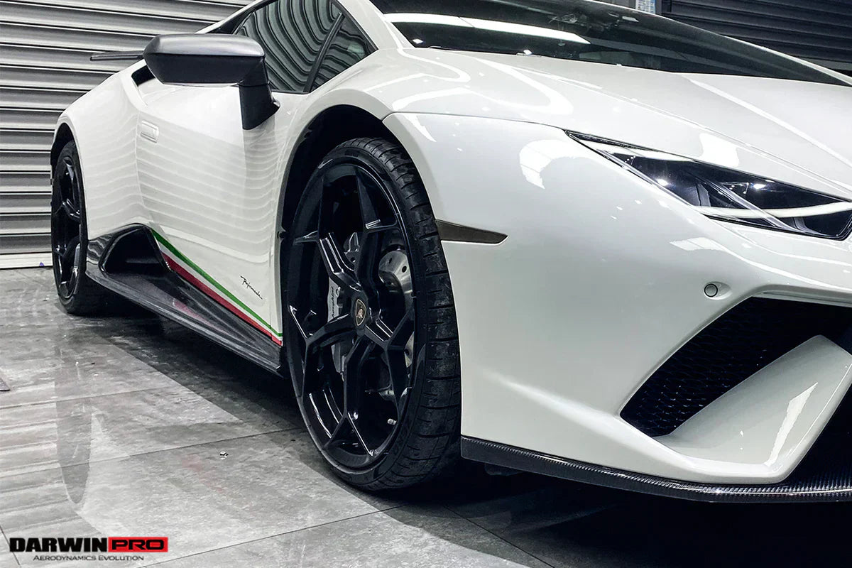 2015-2020 Lamborghini Huracan LP610/LP580 EVO Style Side Skirts - [The Exotic Hub]