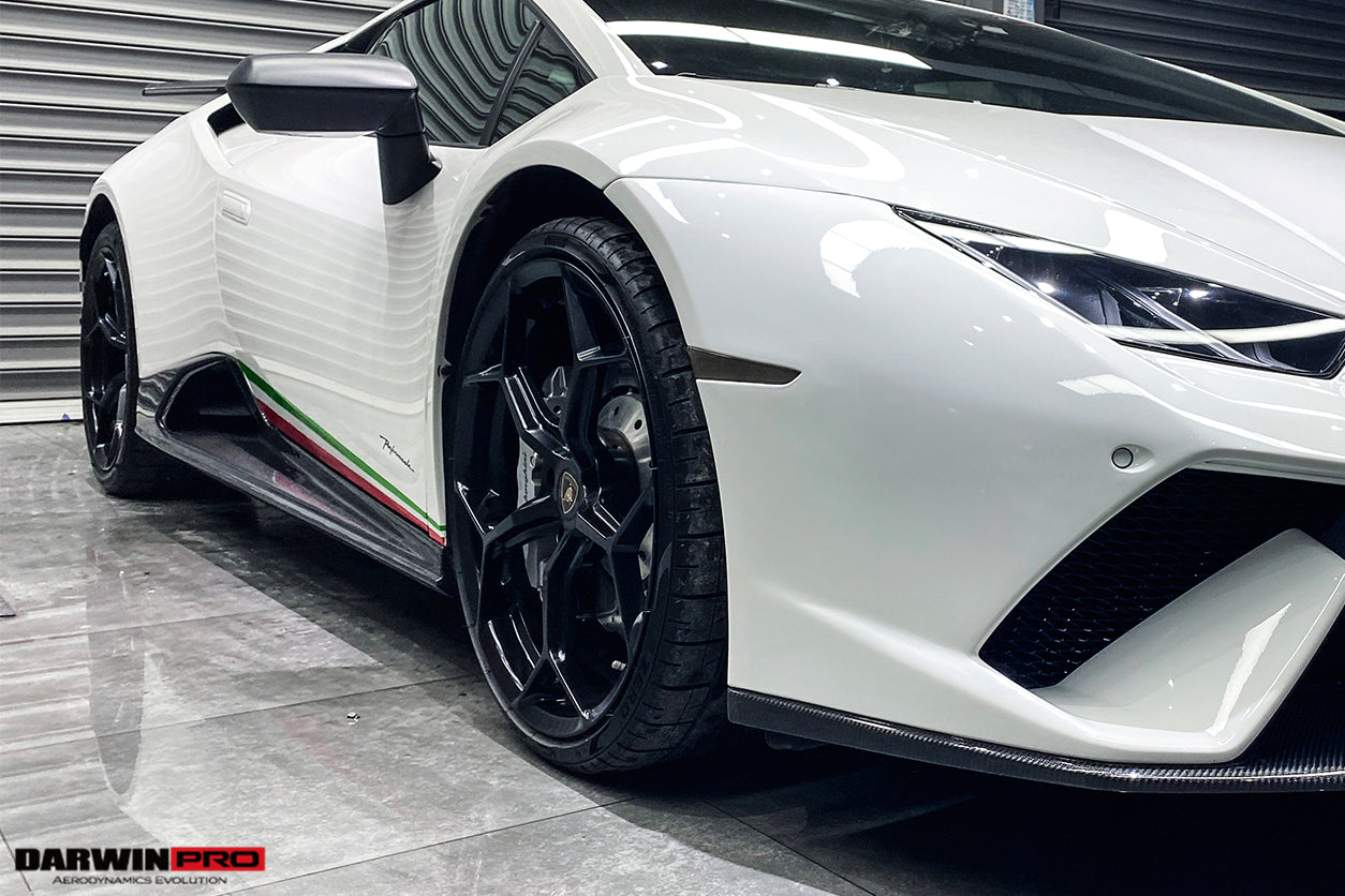 2015-2025 Lamborghini Huracan LP610 & LP580 & EVO & STO & Tecnica PEVO Style Side Skirts