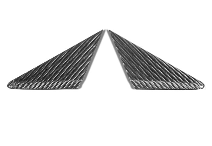 TechArt Carbon Fiber Window Triangle for 991 - [The Exotic Hub]