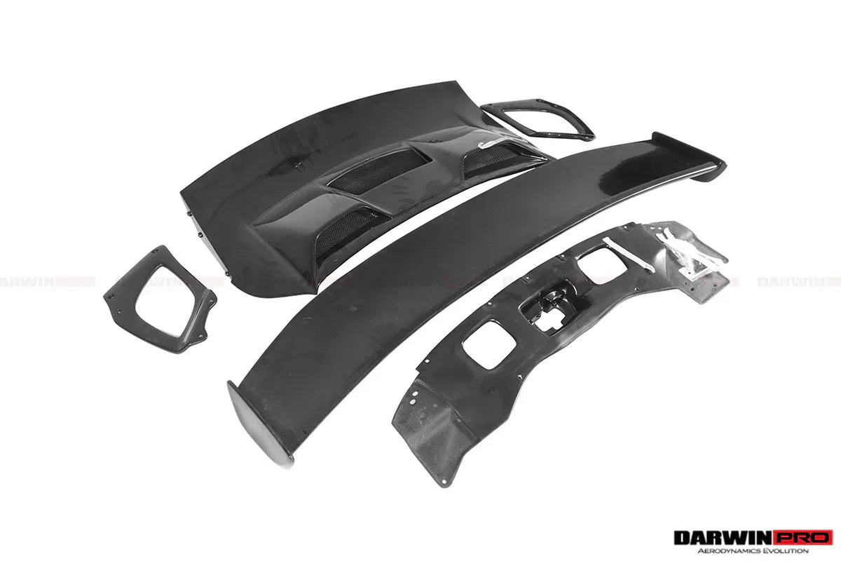 2013-2019 Porsche 911 991.1 & 991.2 Turbo & S GT2RS Style Carbon Fiber Trunk Spoiler Wing - [The Exotic Hub]