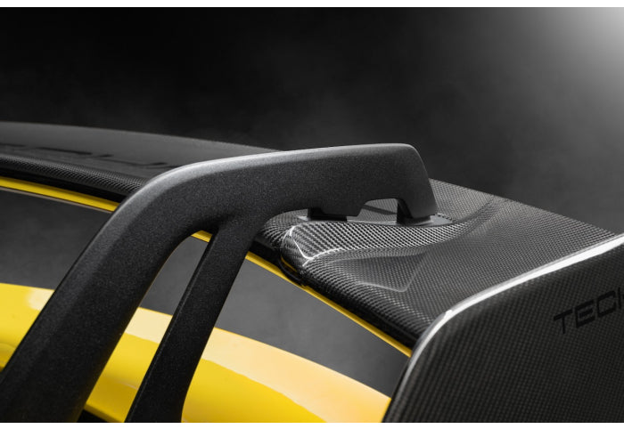 TechArt Carbon Rear Spoiler with End Plates for 992 GT3 - [The Exotic Hub]