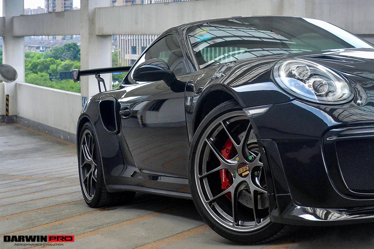 2013-2019 Porsche 991 Turbo/S GT2RS Style Carbon Fiber Quarter Panel Side Scoops - [The Exotic Hub]