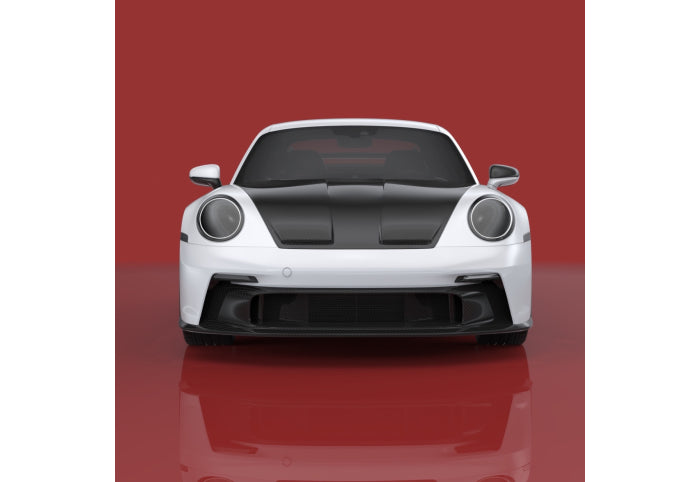 1016 Carbon Front Bumper Insert for 992 Gt3 - [The Exotic Hub]