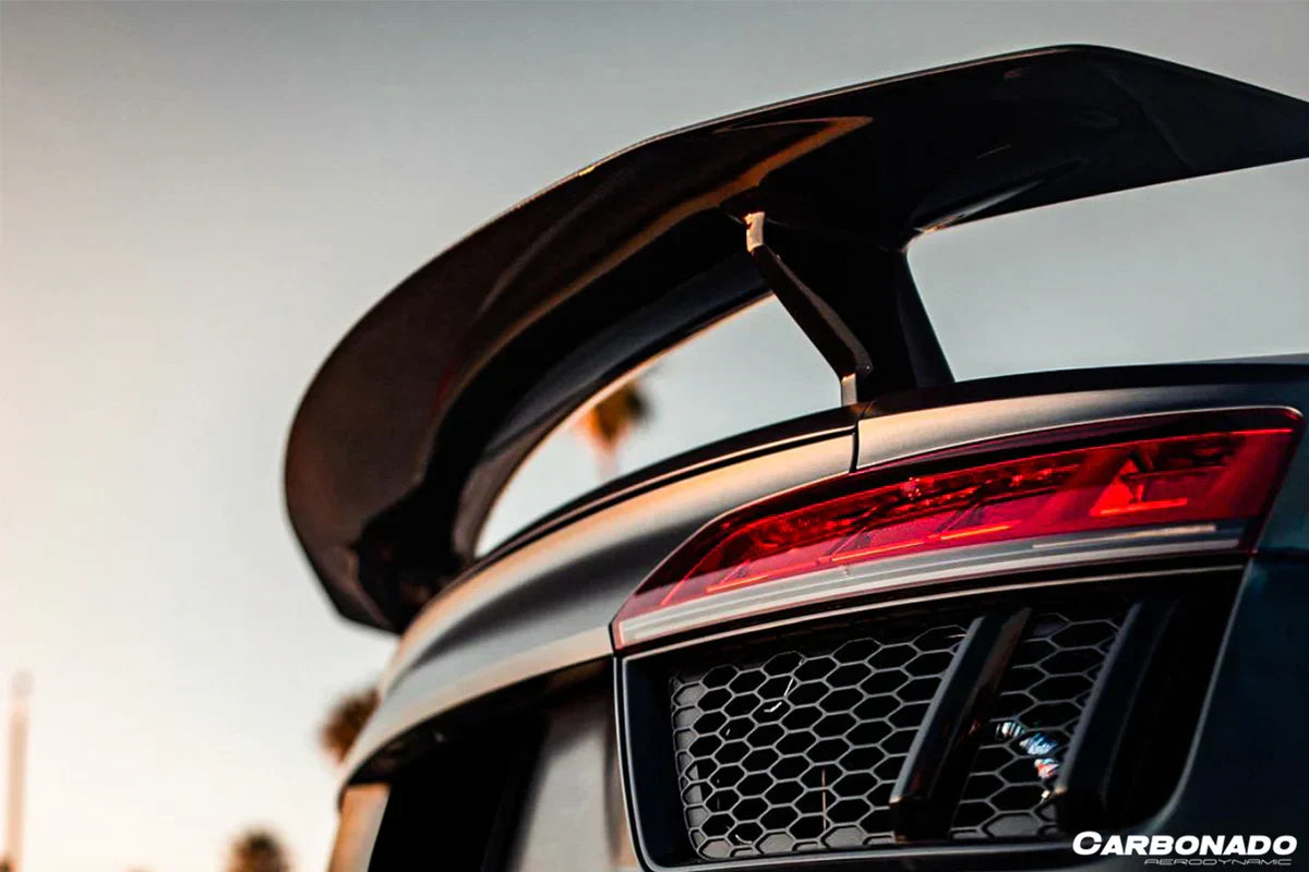 2016-2023 Audi R8 VRS Style Carbon Fiber Trunk Spoiler - [The Exotic Hub]