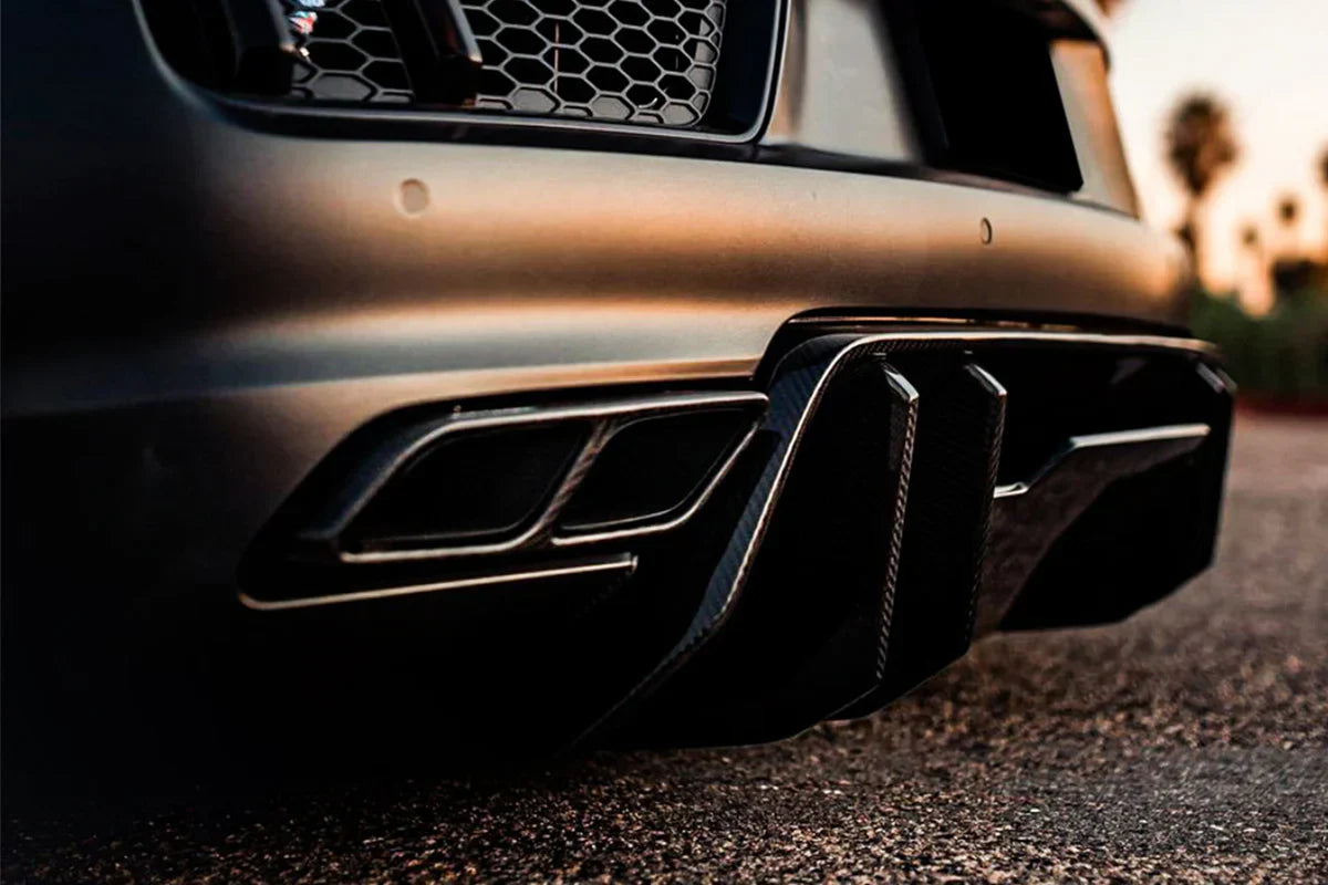 2016-2019 Audi R8 Coupe/Spyder VRS Style Carbon Fiber Rear Diffuser - [The Exotic Hub]