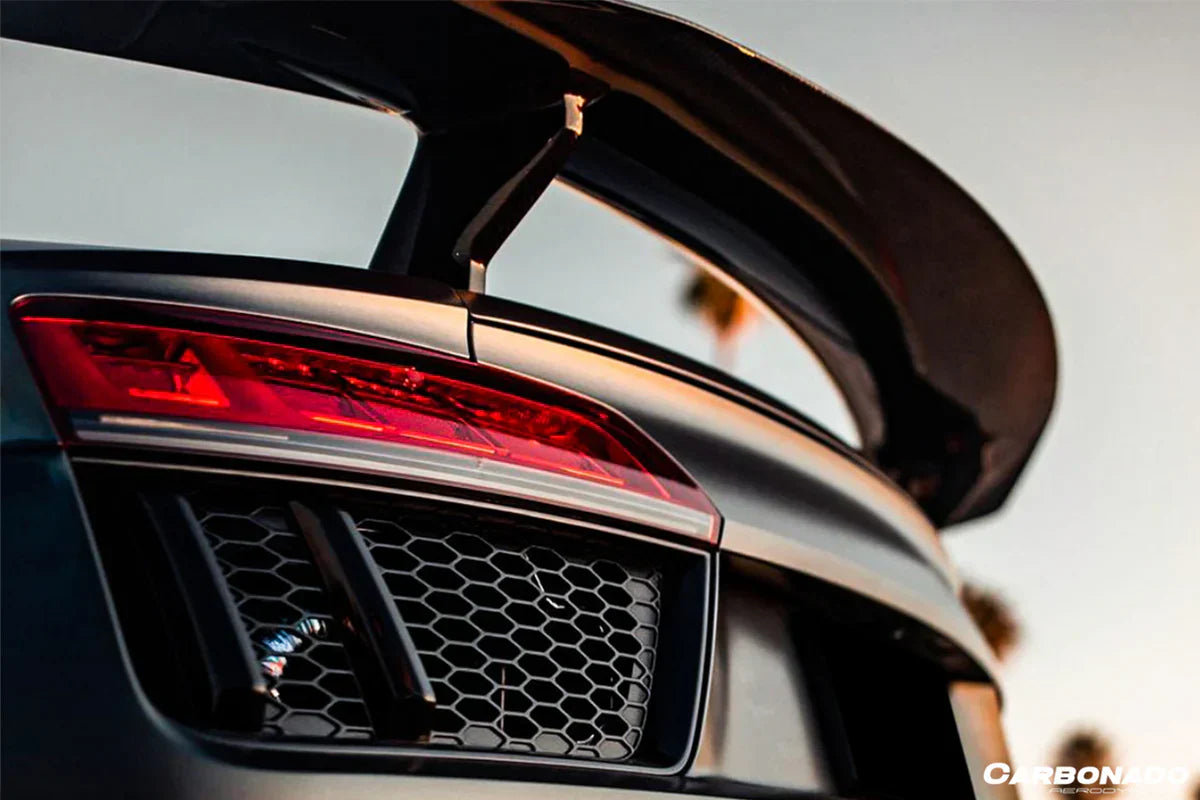 2016-2023 Audi R8 VRS Style Carbon Fiber Trunk Spoiler - [The Exotic Hub]