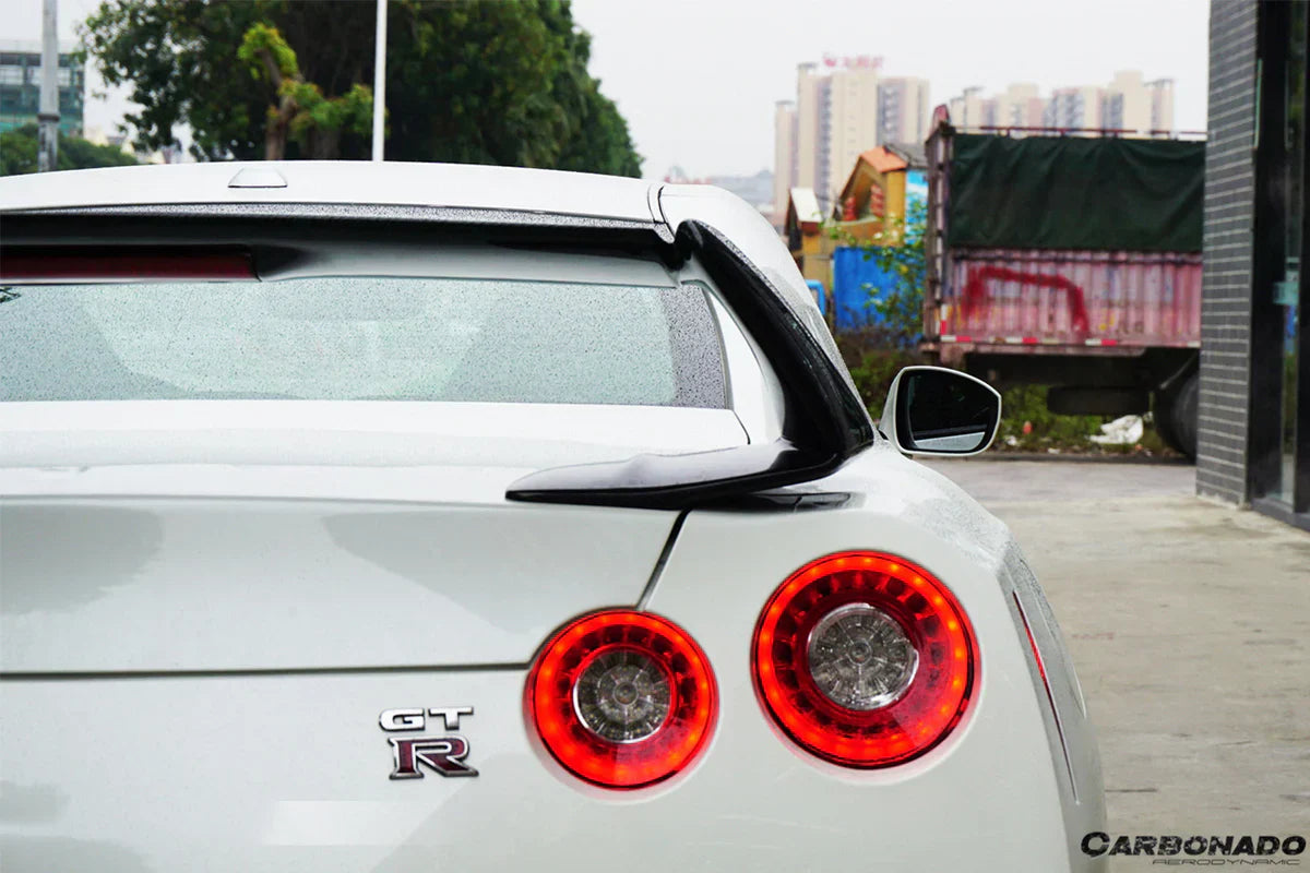 2008-2022 Nissan GTR R35 CBA/DBA/EBA AMS Style Trunk Spoiler - [The Exotic Hub]