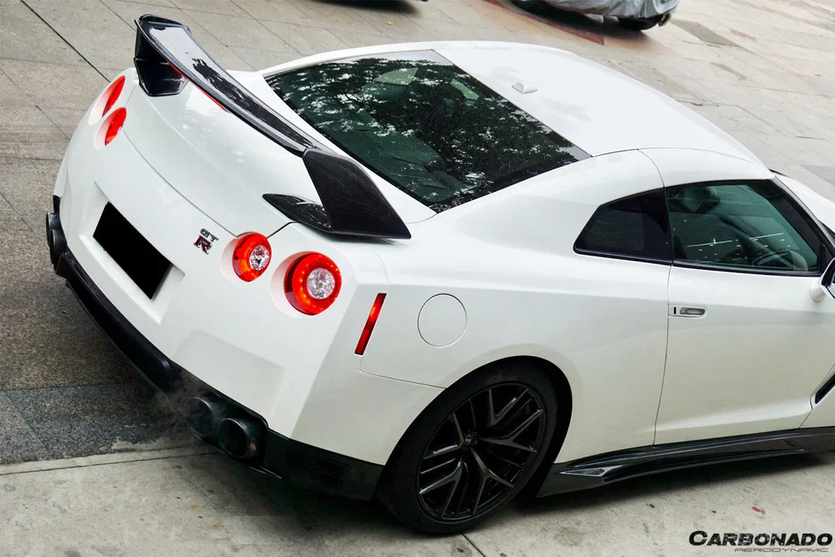 2008-2022 Nissan GTR R35 CBA/DBA/EBA AMS Style Trunk Spoiler - [The Exotic Hub]