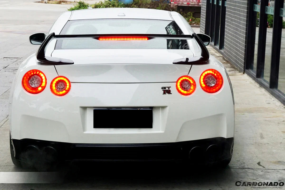 2008-2022 Nissan GTR R35 CBA/DBA/EBA AMS Style Trunk Spoiler - [The Exotic Hub]